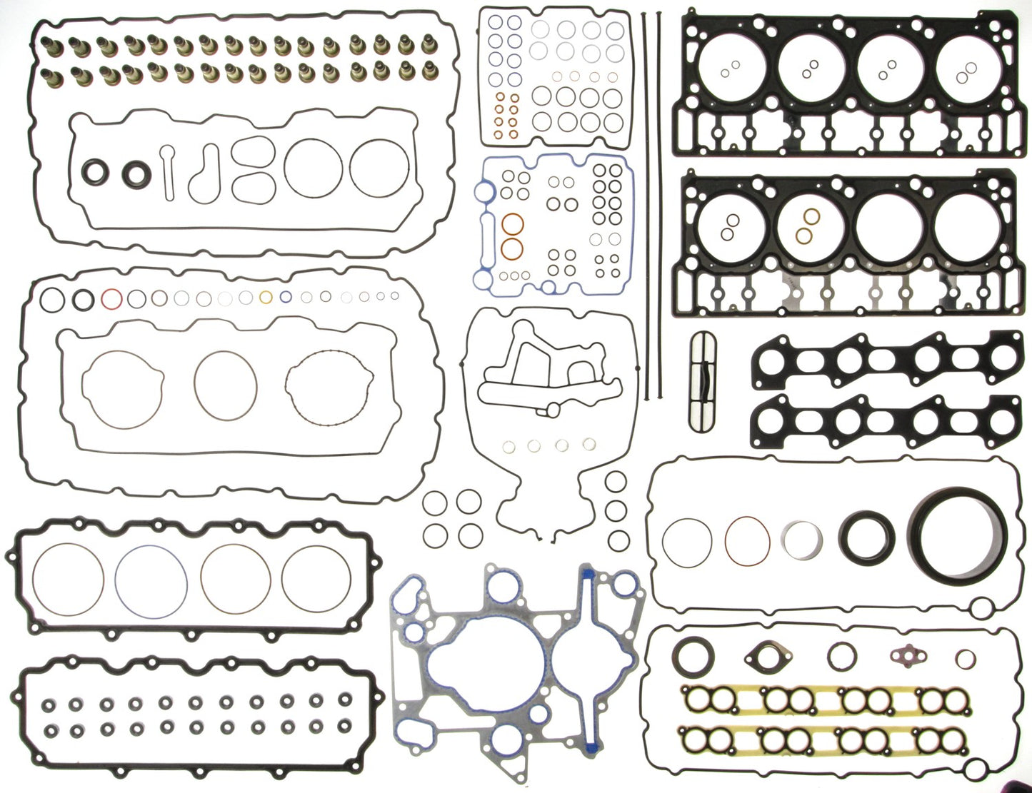 Ford Truck V8 363 (6.0L) Diesel (Powerstroke) 2003-2006 18mm DowelFTs Engine Kit Gasket Set