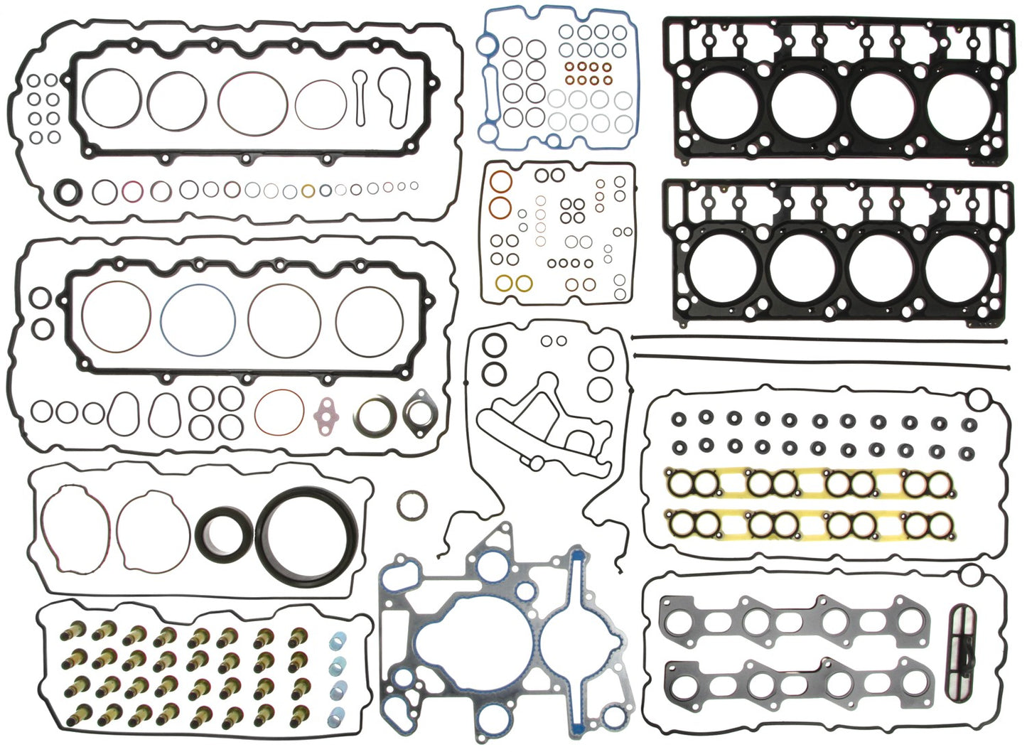 Ford Truck V8 363 (6.0L) Diesel (Power-Stroke) 2006-2010 20mm dowel Engine Kit Gasket Set