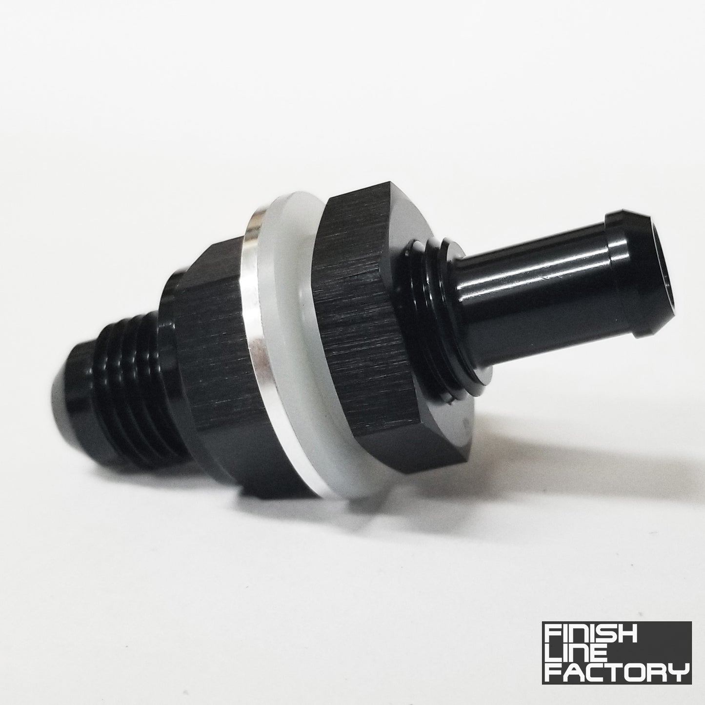 AN to Barb Fuel Cell Bulkhead - 08 AN - 1/2 Barb