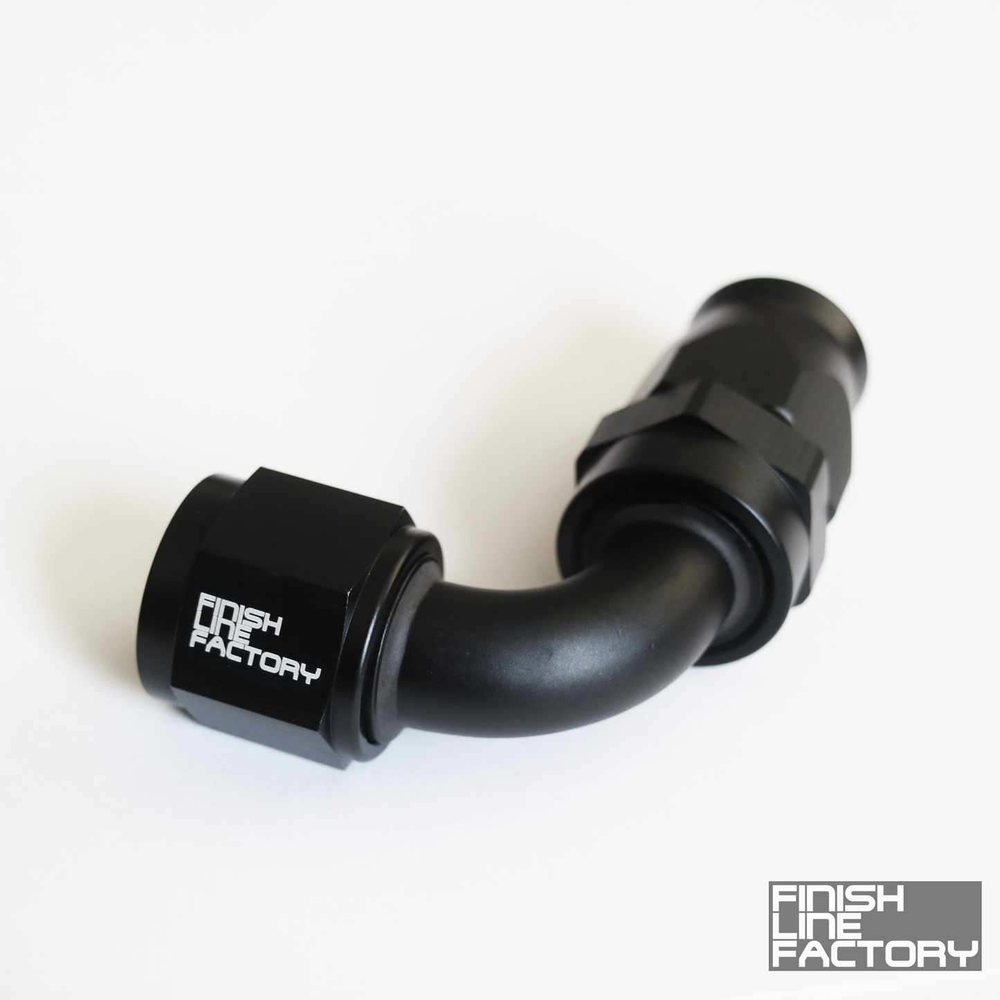 PTFE Hose End - 90 Degree AN - 04 AN