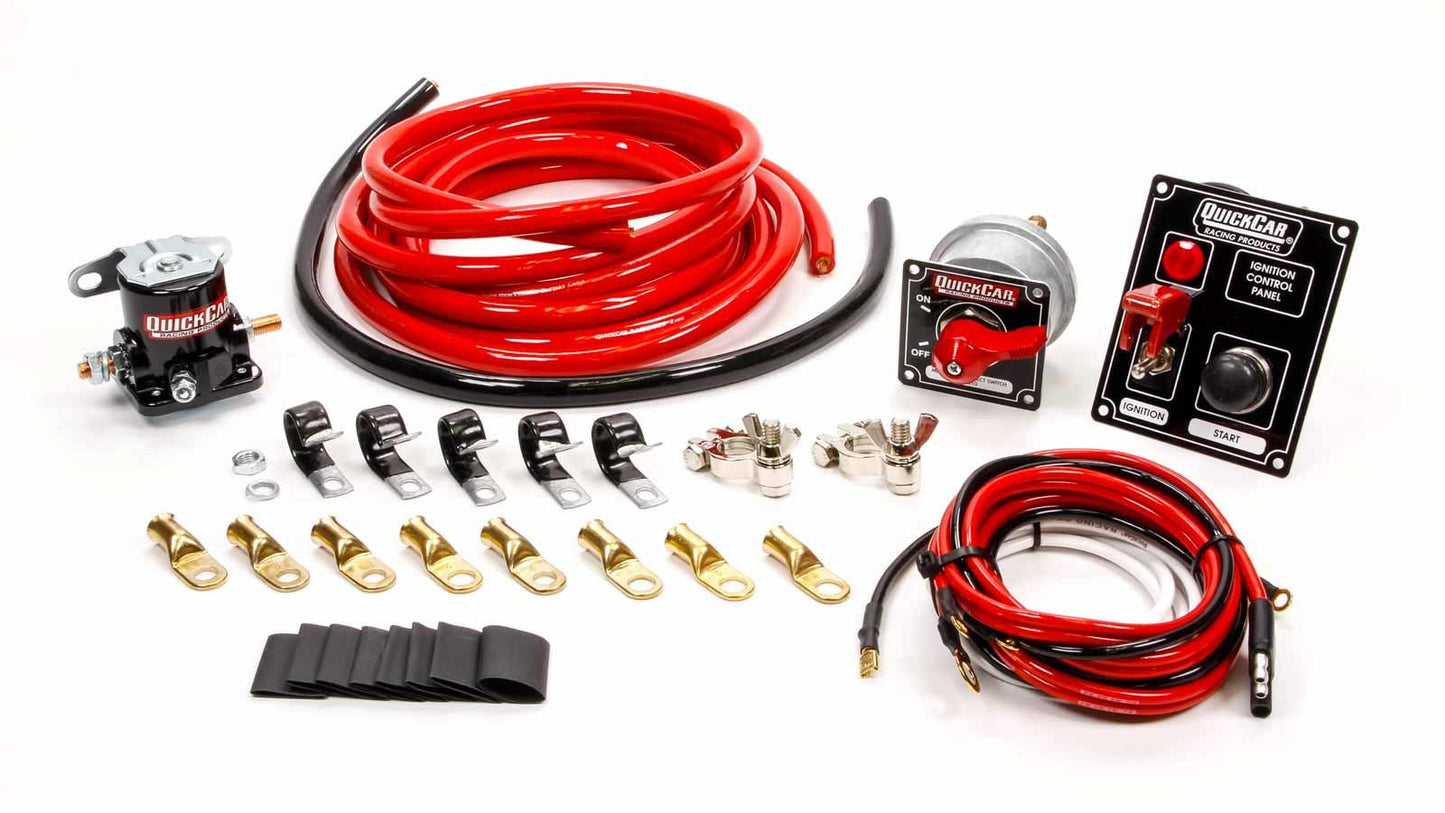 Wiring Kit 2 Gauge with Black 50-853 Panel