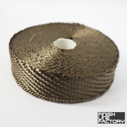 High Heat Exhaust Wrap - 1 inch wide - 50 foot length