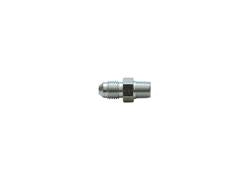 Vibrant -4AN to 1 8in NPT Straight Adapter Fitting - Steel