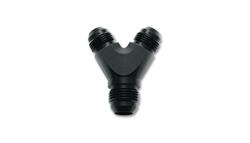 Vibrant -6AN x -6AN x -6AN Y-Adapter Fitting - Aluminum