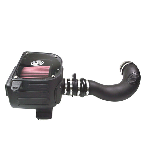 Cold Air Intake For 07-08 GMC Sierra 4.8L  5.3L  6.0L Oiled Cotton Cleanable Red S B