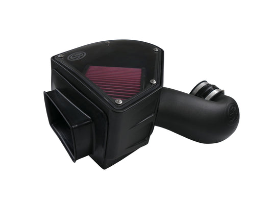 Cold Air Intake For 94-02 Dodge Ram 2500 3500 5.9L Cummins Cotton Cleanable Red S B