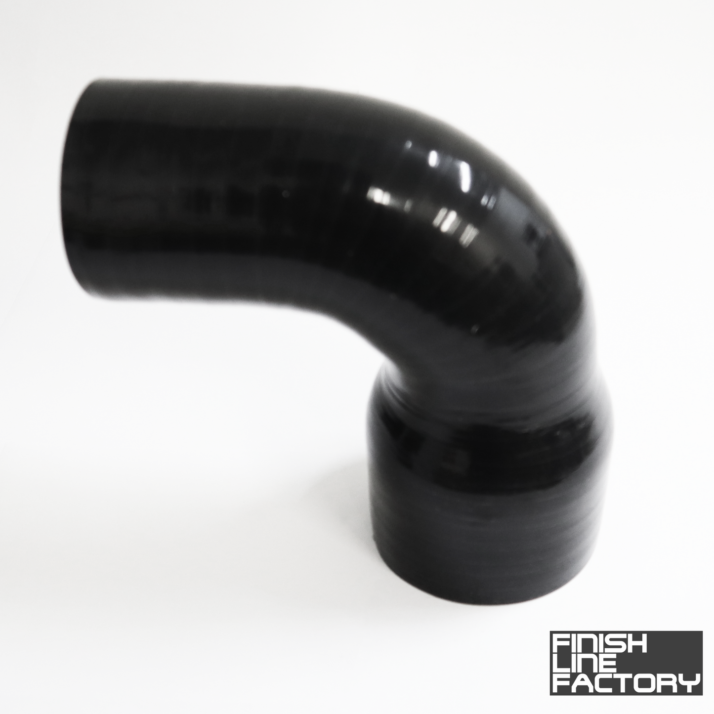 90 Degree Silicone Reducer - 3.50 inch - 4.00 inch