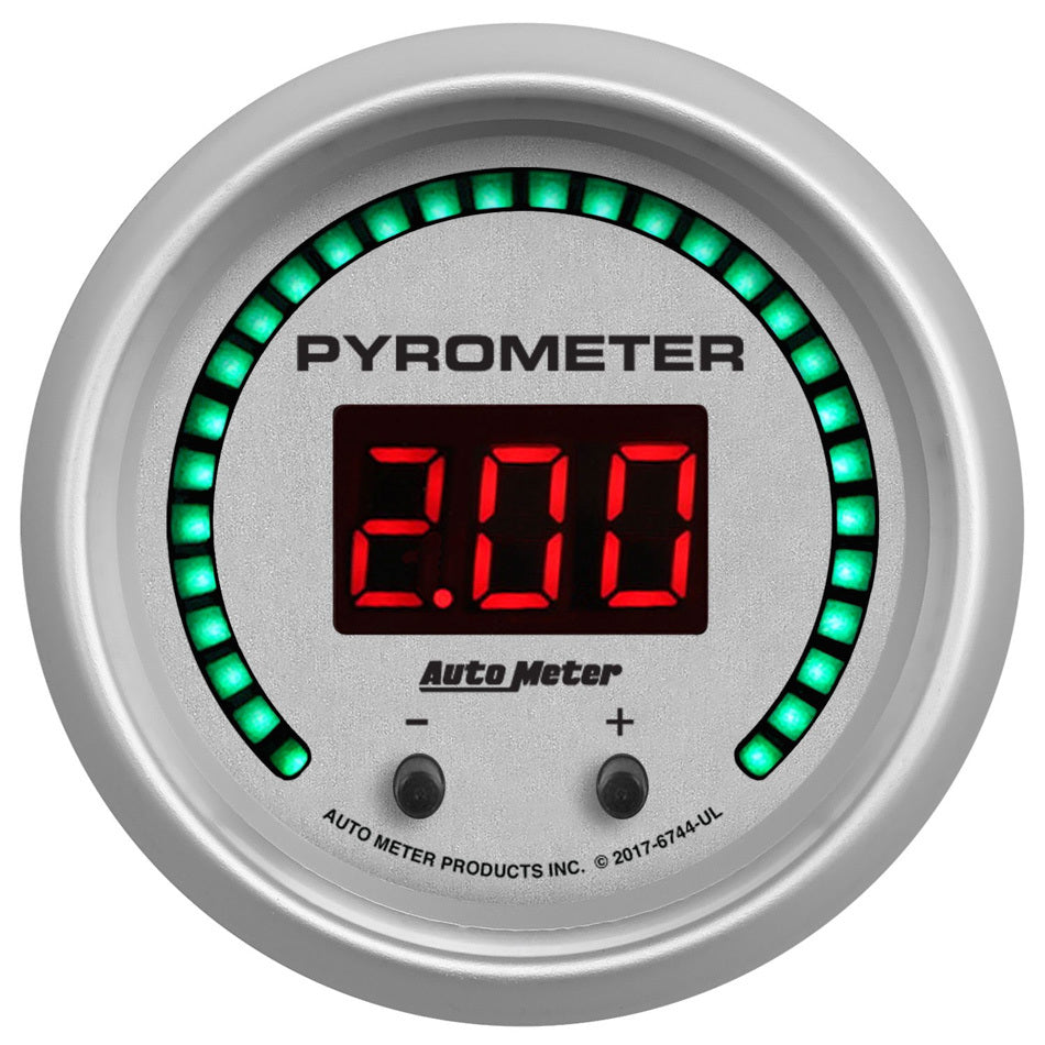 2-1/16 Pyrometer Gauge Elite Digital UL Series