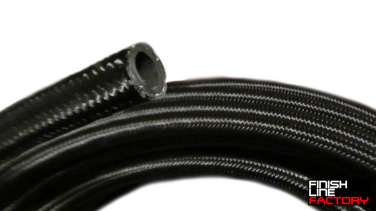 Nylon Braided Hose (200 Foot Roll) - 10 AN - 9/16" ID - 53/64" OD