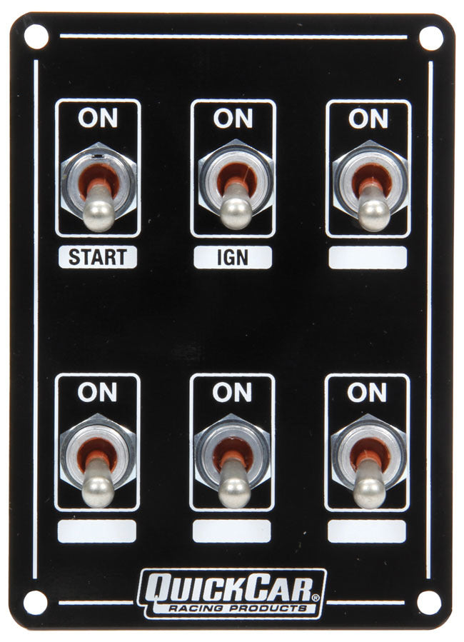 Ignition Panel Extreme 6 Switch Single Ignition – Bandit Fabrication LLC