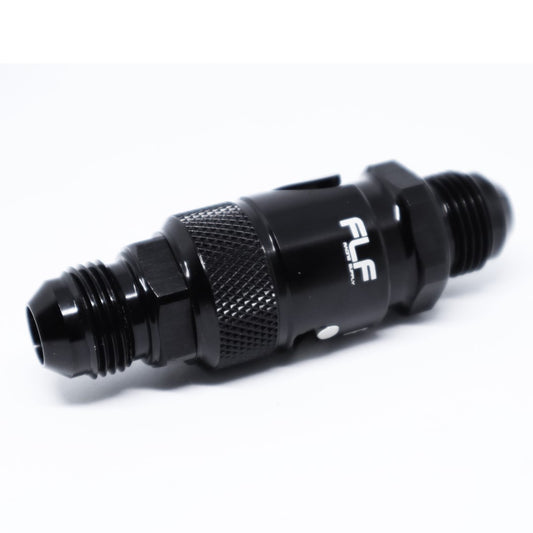 Dry Break Quick Disconnect, Aluminum - 10AN - -12 Body